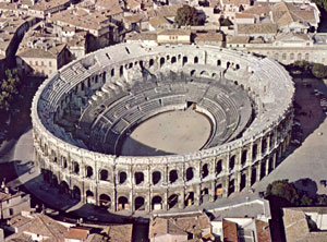 Roman Amphitheatre at Nimes, France